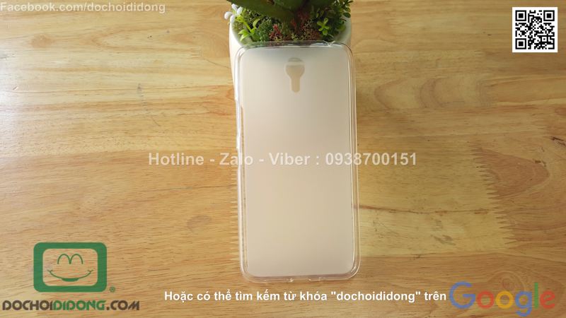 Ốp lưng Lenovo Zuk Z1 dẻo viền trong