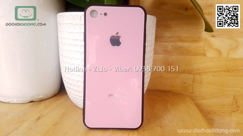 Ốp lưng iPhone 7 8 Hojar lưng kính