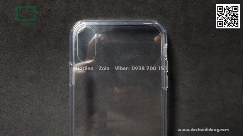 Ốp lưng iPhone XR Likgus lưng cứng viền trong chống sốc