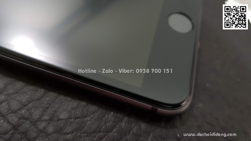 Miếng dán cường lực nhám full màn hình iPhone 7 8 Plus Zacase 3D Elite chống vân tay