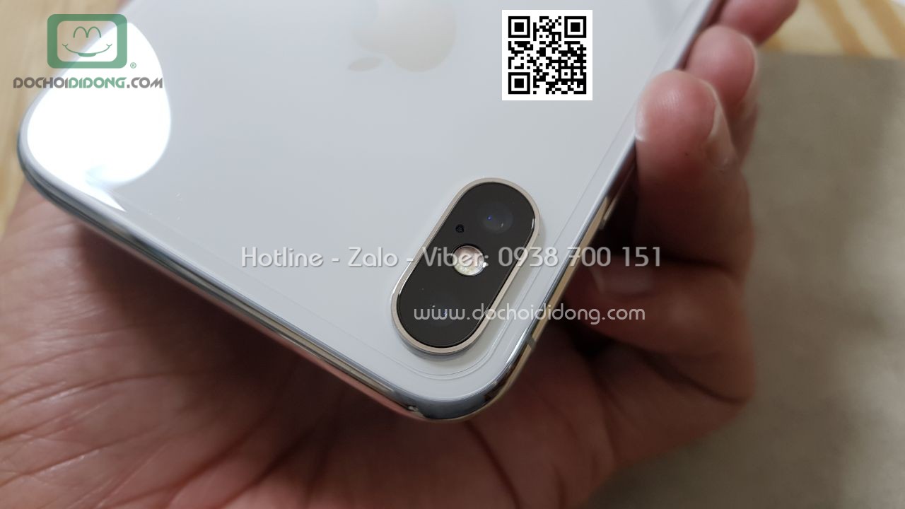 Miếng dán cường lực full màn hình iPhone X AutoBot 3D 0.25mm kèm dán sau