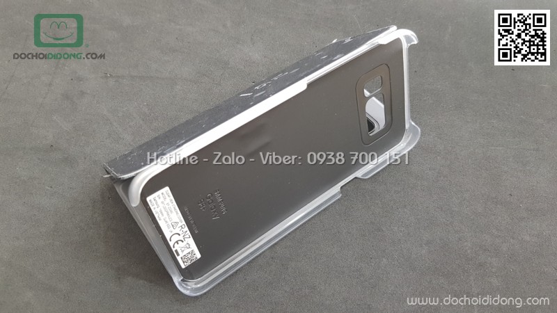 Bao da Clear View Samsung S8 Plus loại 1