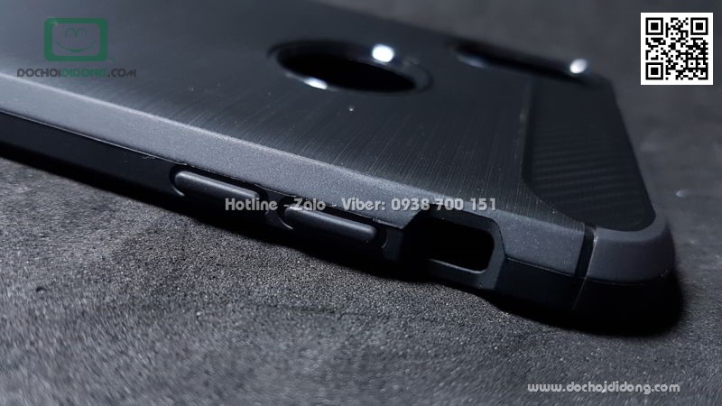 Ốp lưng iPhone XS Max Likgus chống sốc vân kim loại