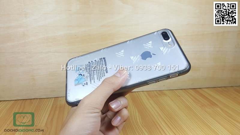Ốp lưng iPhone 8 Ringke dẻo trong cao cấp