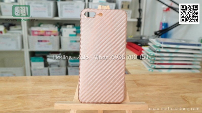 Ốp lưng iPhone 7 Plus iCan carbon siêu mỏng