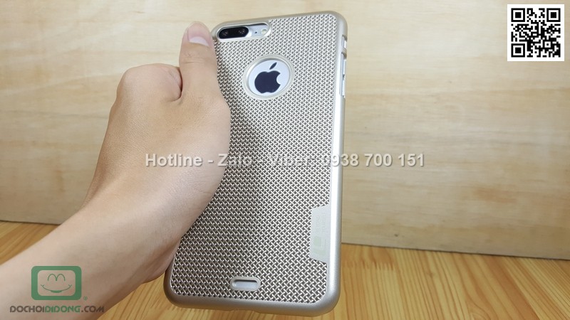 Ốp lưng iPhone 7 Plus Loopee lưng lưới chống nóng