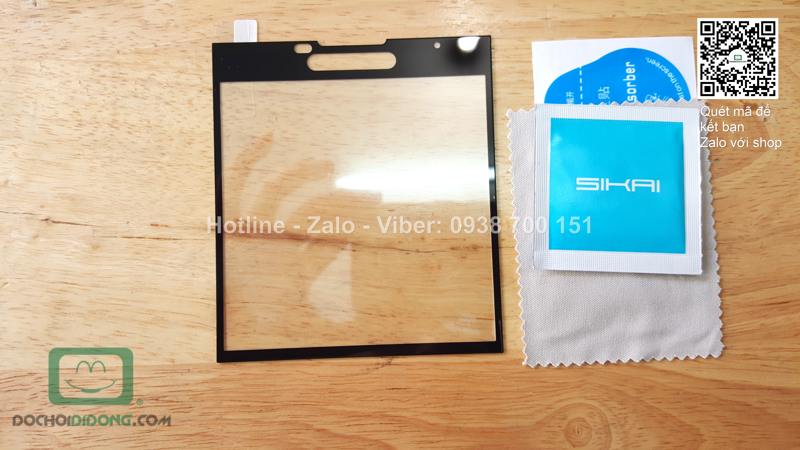 Miếng dán cường lực Blackberry Passport SIKAI full màn hình