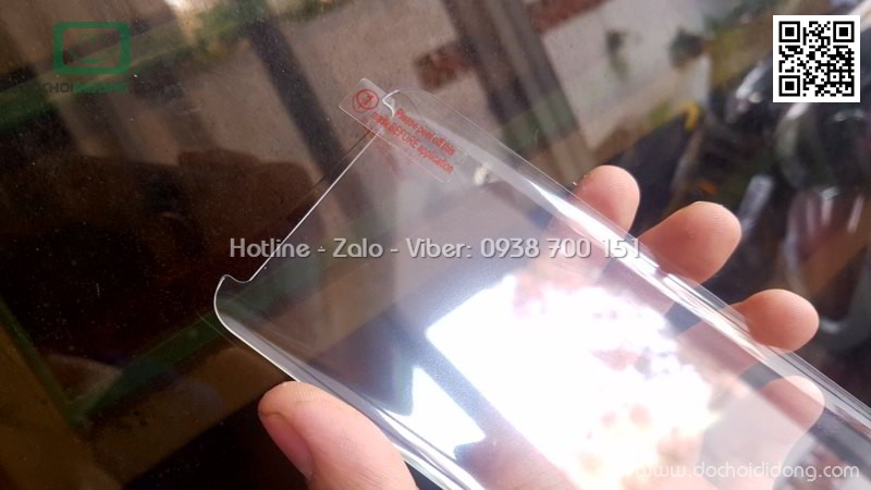 Miếng dán cường lực Samsung S8 Plus Zacase trong suốt keo UV cao cấp