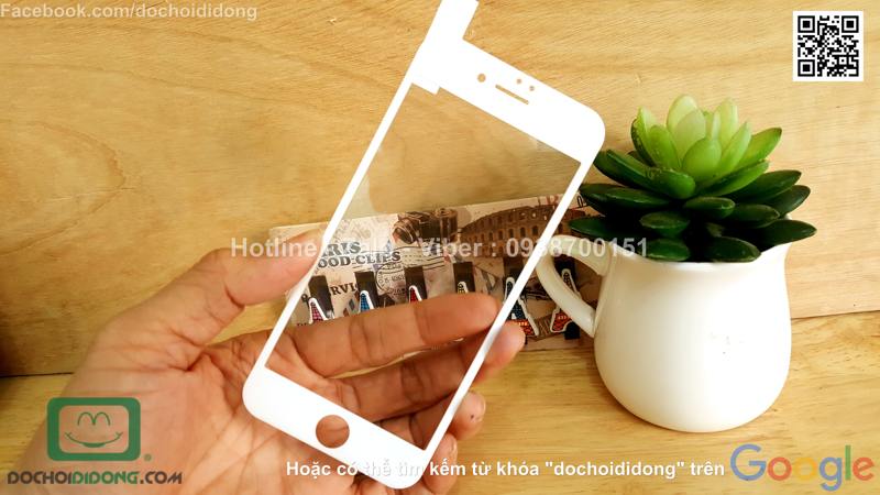 Miếng dán màn hình iPhone 8 Baseus full màn hình 9H