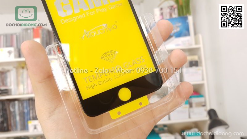 Miếng dán cường lực full màn hình iPhone 7 8 Plus Atouchbo dành cho game thủ