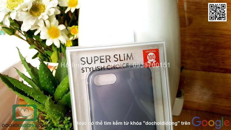 Ốp lưng iPhone 8 Baseus Slim Case