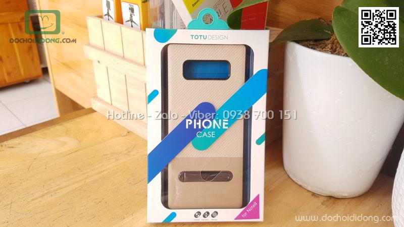 Ốp lưng Samsung Note 8 Totu Jazz Series Holder có chống lưng