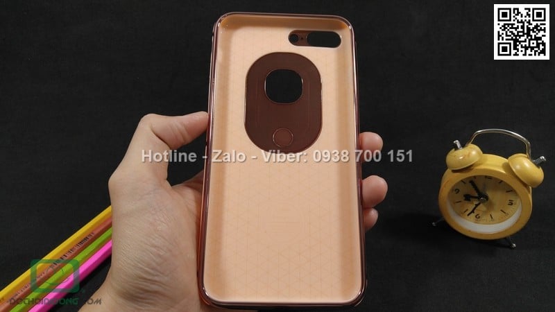 Ốp lưng iPhone 8 Plus iPaky chống sốc có nhẫn đeo