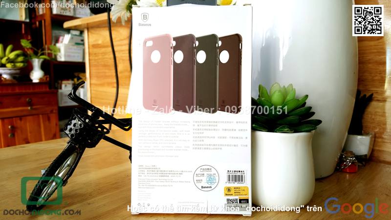 Ốp lưng iPhone 7 Baseus chống lưng nam châm