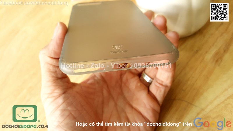 Ốp lưng iPhone 7 Plus Baseus Slim Case