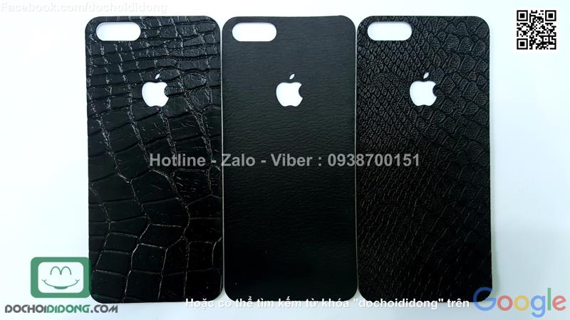 Miếng dán da mặt sau iPhone 5 5s SE iSen