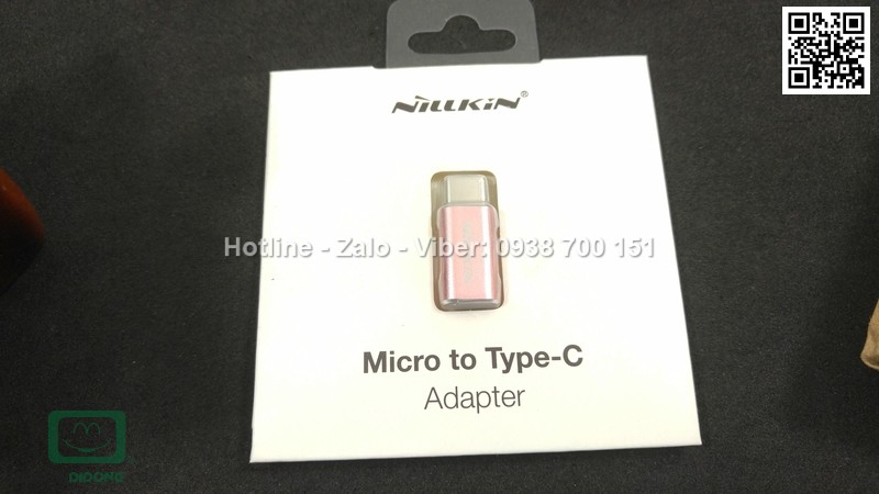 Đầu chuyển Type C sang microUSB Nillkin