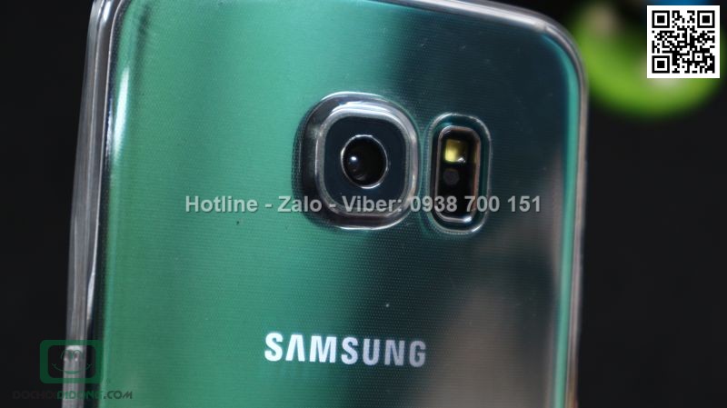 Ốp lưng Samsung Galaxy S6 Edge bảo vệ camera sau