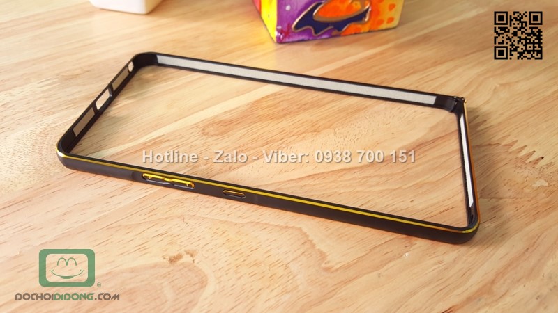 Ốp viền Lenovo A7000 K3 Note nhôm phay chốt gài