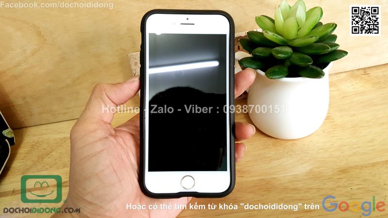 Ốp lưng iPhone 8 Iron Man chống sốc có chống lưng