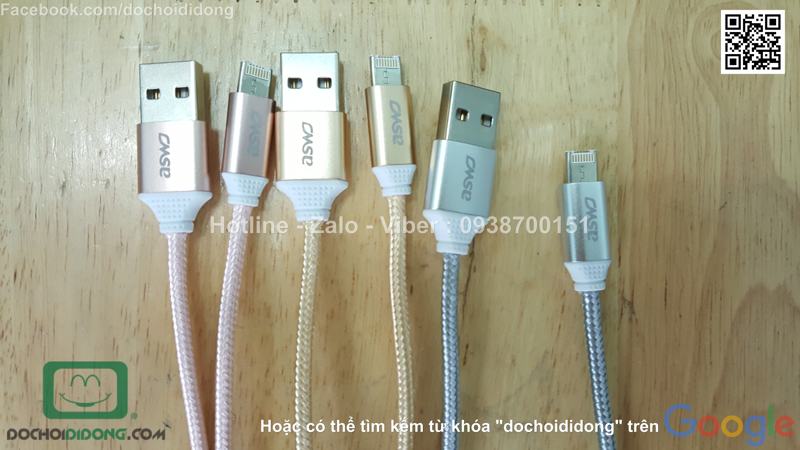 Cáp sạc đa năng Aswo SX 007 Lightning microUSB