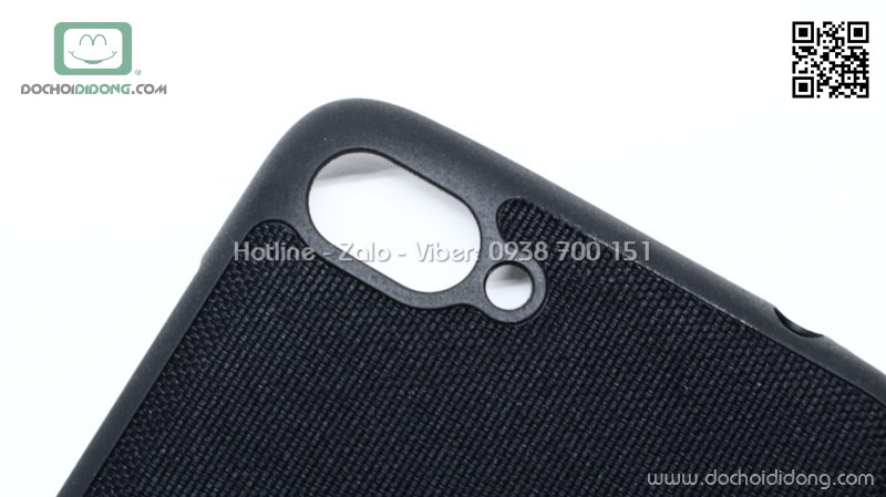 Ốp lưng Asus Zenfone 4 Max ZC554KL dẻo vân vải bố