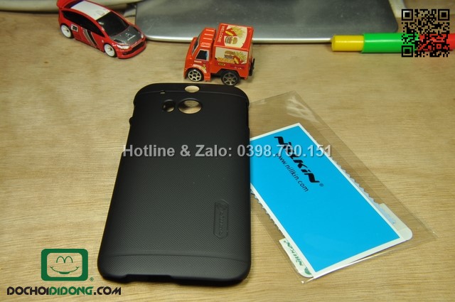 Ốp lưng HTC One M8 Nillkin vân sần