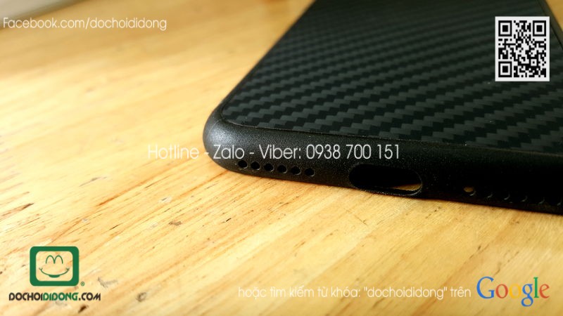 Ốp lưng iPhone 7 Nillkin carbon
