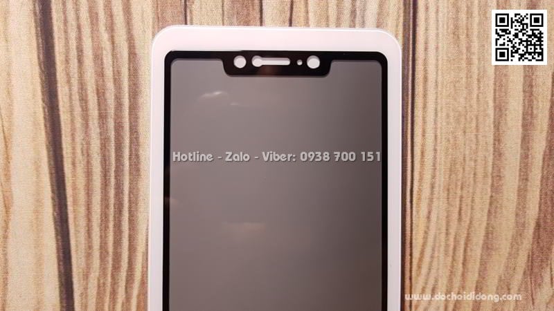 Miếng dán cường lực full màn hình Xiaomi Mi 8 SE Zacase 3D Elite chống nhìn trộm