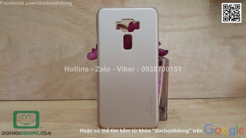 Ốp lưng Asus Zenfone 3 ZE520KL Nillkin vân sần