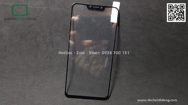 Miếng dán cường lực Asus Zenfone 5z ZS620KL full màn hình Zacase full keo