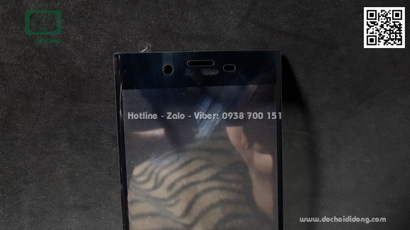 Miếng dán cường lực full màn hình Sony XZ 9H