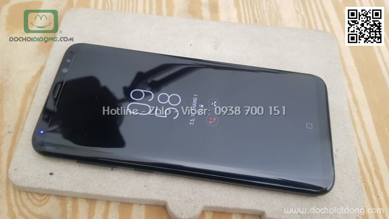 Miếng dán cường lực Samsung S8 Plus Zacase trong suốt keo UV cao cấp