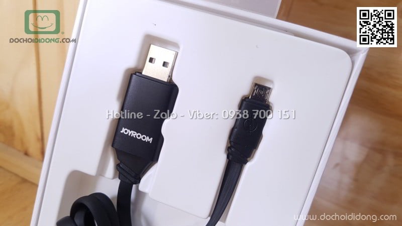 Cáp sạc MicroUSB Joyroom JR-ZS200 thông minh hiển thị LED kỹ thuật số