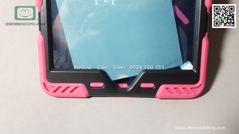 Ốp lưng chống sốc iPad Mini 4 Pepkoo có chống lưng xoay 360