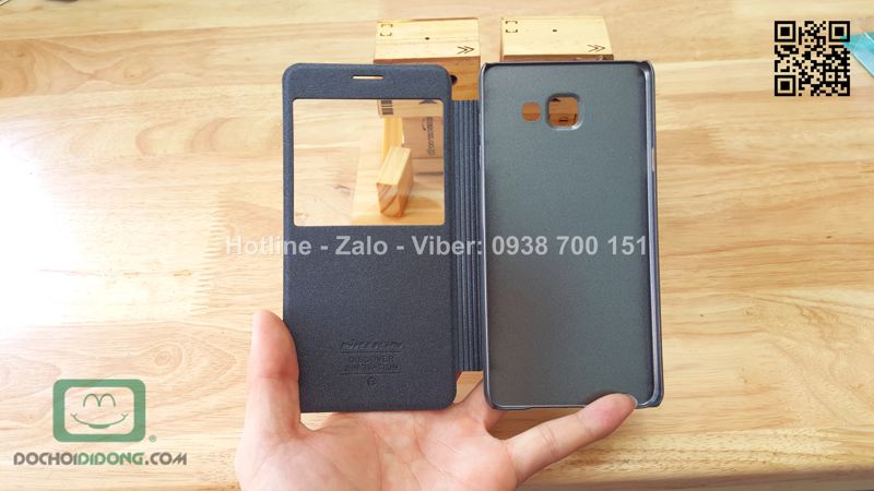 Bao da Samsung Galaxy A7 2016 Nillkin Sparkle