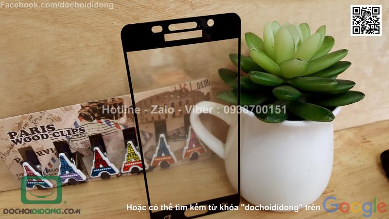 Miếng dán cường lực Samsung Galaxy A3 2016 KYK full màn hình