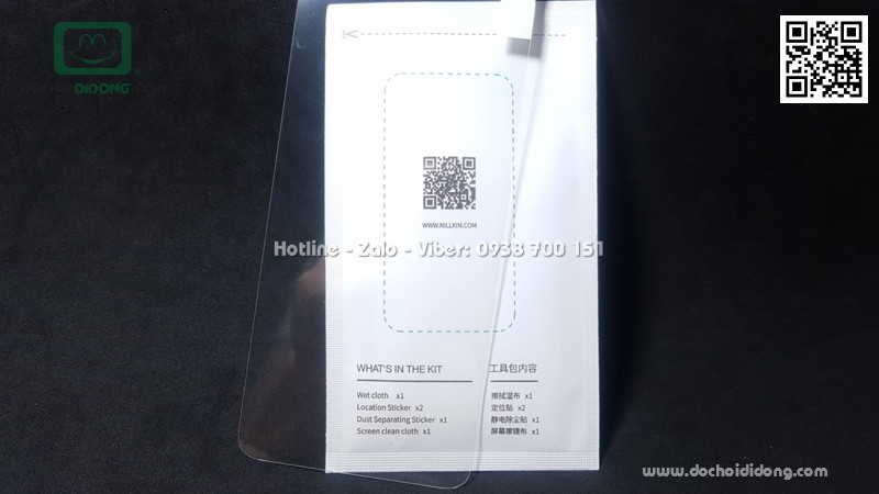 Miếng dán cường lực iPhone XS Max Nillkin 9H