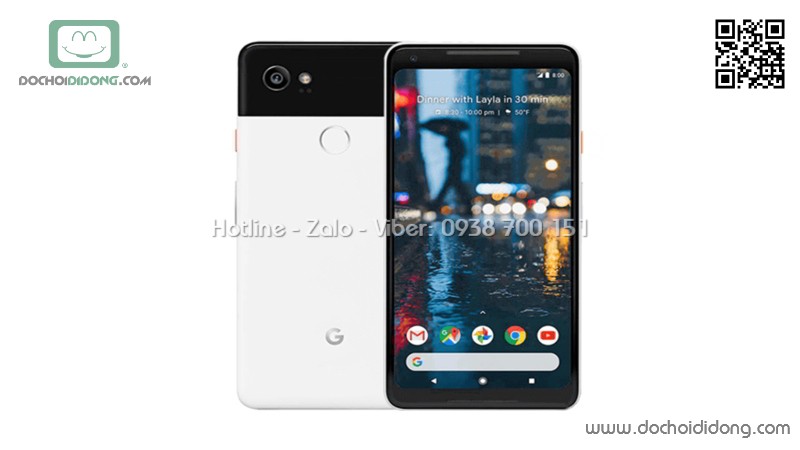 Miếng dán cường lực full màn hình Samsung Google Pixel 2 XL trong suốt