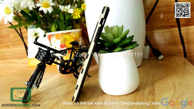 Ốp lưng iPhone 7 Plus Iron Man chống sốc có chống lưng