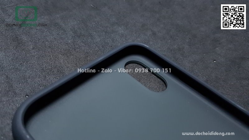 Ốp lưng iPhone XS Max Likgus chống sốc lưng nhám trong