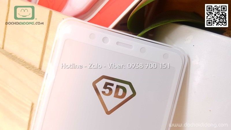 Miếng dán cường lực full màn hình Xiaomi Redmi 5 Zacase full keo