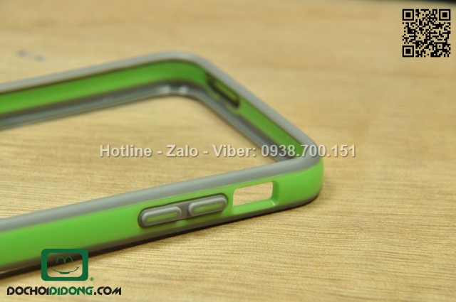Ốp viền iPhone 5C silicon 2 màu