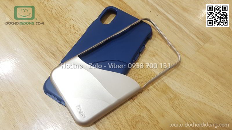 Ốp lưng iPhone X Ringke Wave