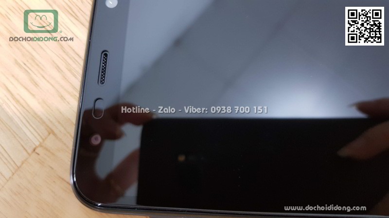 Miếng dán cường lực Samsung J4 Plus full màn hình Zacase full keo