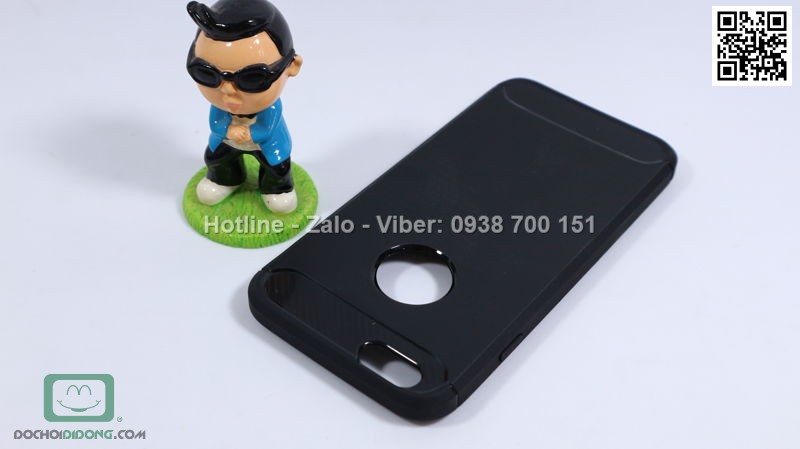 Ốp lưng iPhone 6 6s Likgus chống sốc vân kim loại