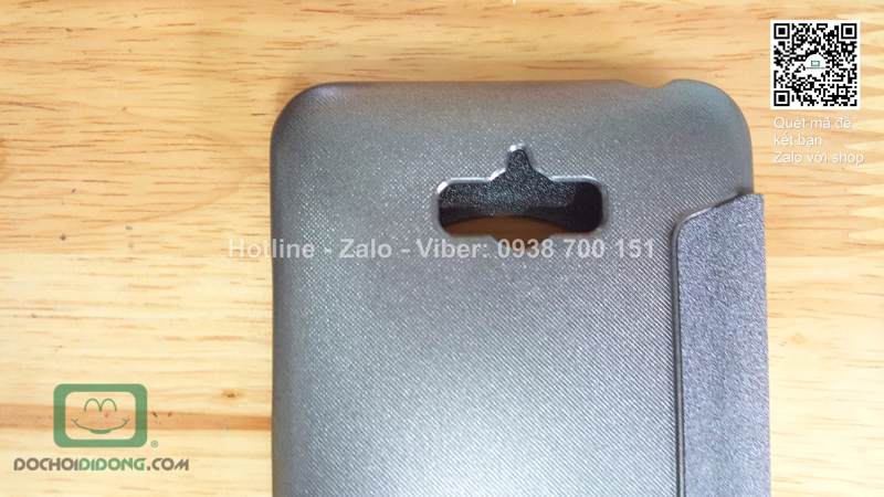 Bao da Asus Zenfone Max Nillkin Sparkle