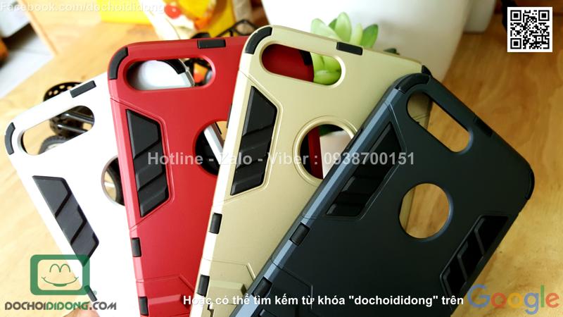 Ốp lưng iPhone 8 Plus Iron Man chống sốc có chống lưng