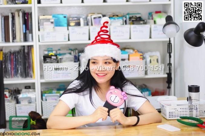 Ốp lưng iPhone 6 6s Plus dẻo hình thú có dây đeo