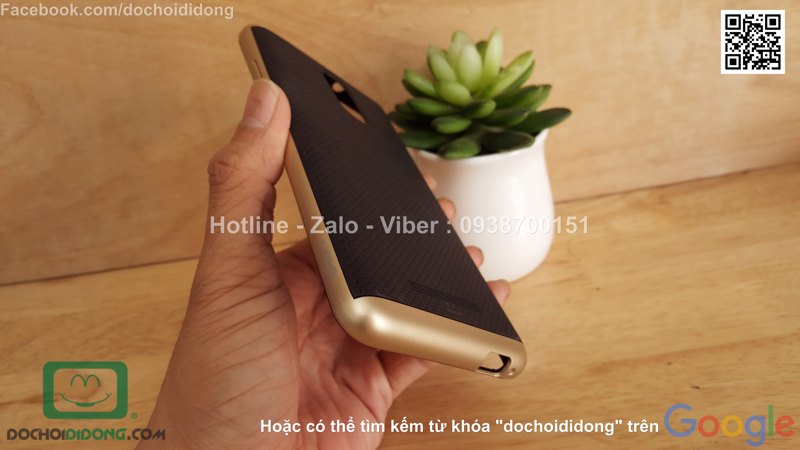 Ốp lưng Xiaomi Redmi Note 3 Ipaky chống sốc